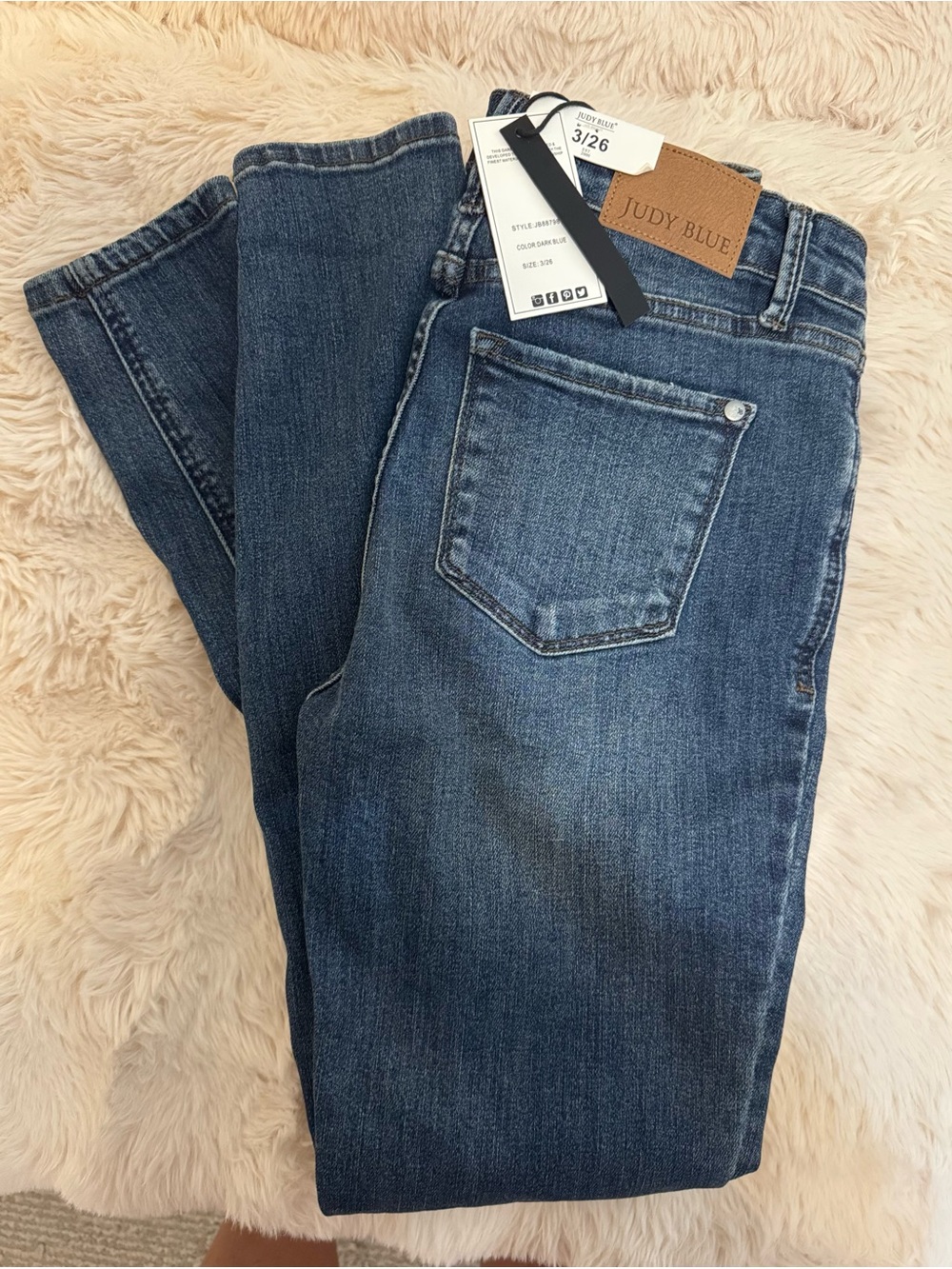 Judy Blue Women's Dark Blue Skinny Jeans - 3/26